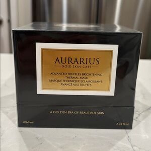 Aurarius Gold Skin Care Advanced Truffles Brightening Thermal Mask New In Box